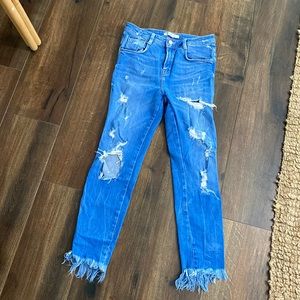 Zara jeans size 2
